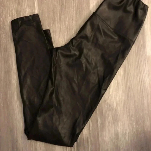 Aritzia Wilfred Free Daria‎ Pant Vegan Leather Leggings High Rise Women's XS - Picture 4 of 10